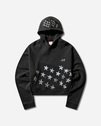 Nike Jordan Men s In1House Crop Hoodie Black