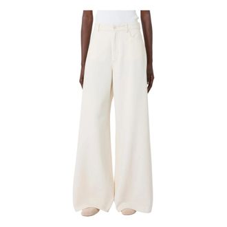 Max Mara Mujer, Pantalones, Beige, Talla: W32