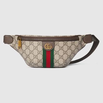 Gucci Ophidia Small Belt Bag, Beige, GG Canvas