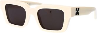 Off-white Unisex Sunglasses Virgil L White-Dark Grey Acetate White/dark
