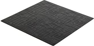 Emuca Esterilla Antideslizante Para Cajones, Net, Longitud 20m X 480mm, Pl&aacute;stico, Negro - Emuca