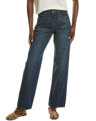Rag & Bone Shannon High-Rise Grafton Relaxed Straight Full Length Jean
