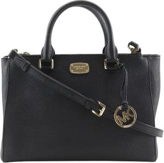 Michael Kors Pre-owned Handbags, female, Black, Size: ONE SIZE Pre-owned Leather Handbag