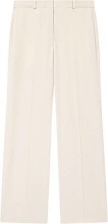 Isabel Marant Relaxed Fit Broek - Dames - Wijde Broeken - Beige - XS - Broeken