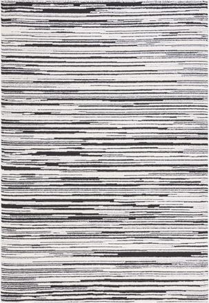 Safavieh Alfombra poli&eacute;ster avorio/nero 91 x 152 cm