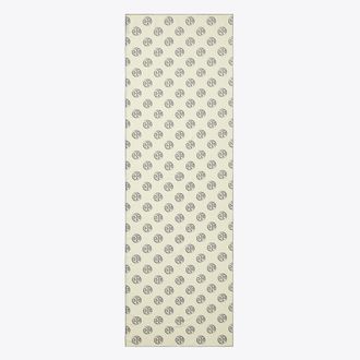 Tory Burch Womens T Monogram Oblong Scarf, One Size