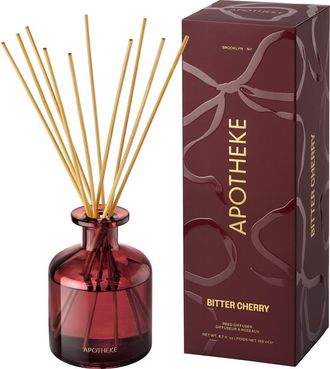 Apotheke Bitter Cherry Reed Diffuser in Dark Red at Nordstrom