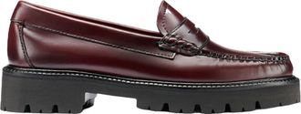 G.H. Bass & Co. G. H. Bass Womens Whitney Super Lug Weejun in Wine