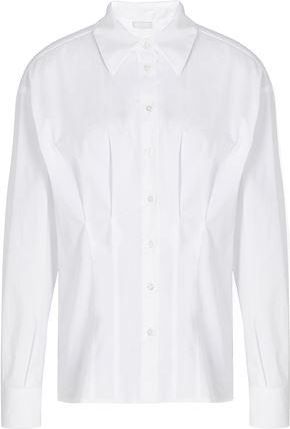 8 by YOOX ORGANIC COTTON CORSET-WAIST SHIRT