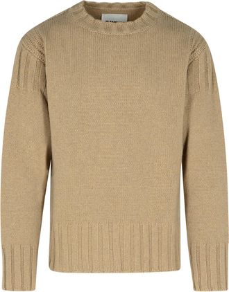 Jil Sander Beige Cashmere Sweater
