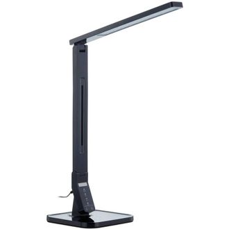 Lindby L&aacute;mpara De Mesa Led eleni En Negro Pl&aacute;stico - Lindby