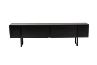 Hanah Home Mobile Tv In Legno serenity - 180 X 29 X 50 Cm - Nero