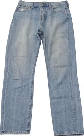 Madewell The Perfect Summer Jeans in Blue Cotton Denim