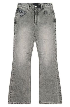 Rta Mael Slim Flare Jeans in Stone Haze at Nordstrom, Size 36