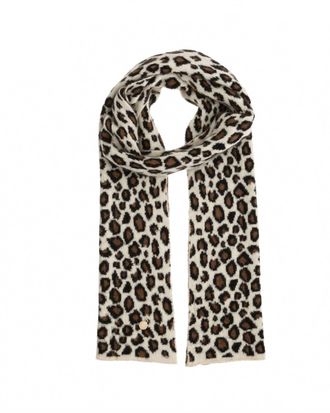 Alex Max Womens Panna Scarf In Leopard