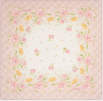 Burberry Garden Party Silk Scarf