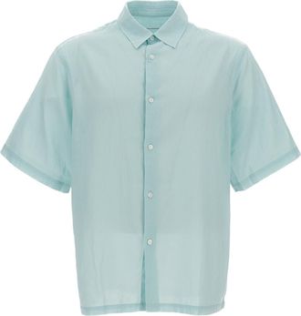 Kaptain Sunshine Lightweight Brushed Cotton Short Sleeve Shirt