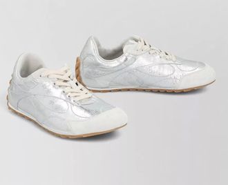 Bottega Veneta orbit flash low top leather sneakers