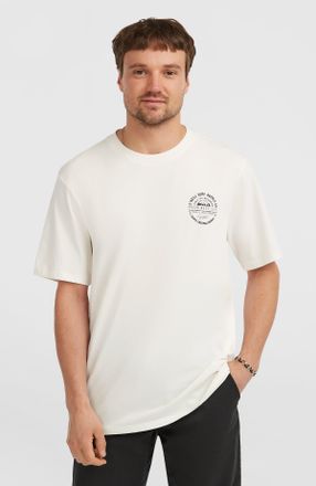 O'Neill T-Shirt ONEILL ONEILL CHEST PRINT T-SHIRT, Herren, Gr. XXL, snow wei&szlig;, Obermaterial: 100% Baumwolle, Rundhals, Shirts T-Shirt, sportlicher Stil, f&uuml;r v
