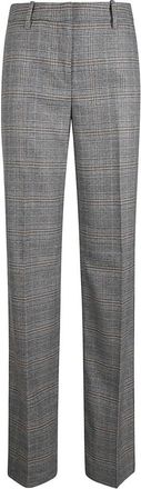 True Royal Straight Broeken - Dames - Straight fit broeken - Grijs - M - Wol - Broeken