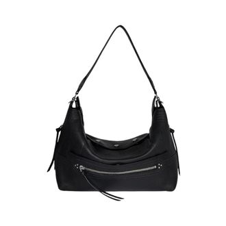 Jerome Dreyfuss Shoulder Bags, female, Black, Size: ONE SIZE Lucky Hobo Large