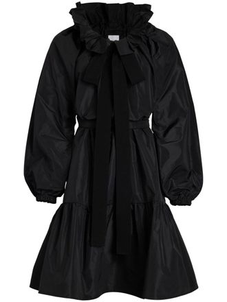 Patou Iconic drawstring mini dress - Black