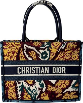 Dior Multi-Color Canvas Tote Bag (Pre-Owned)