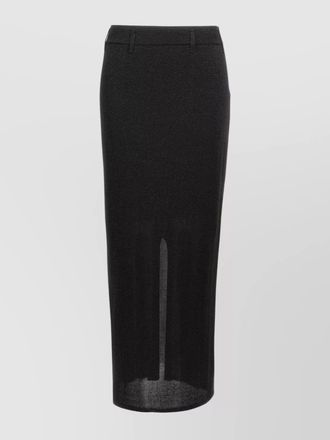 Missoni metallic fitted skirt