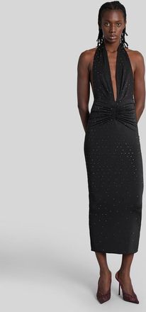 Andamane Zendaya Crystal Long Dress