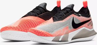 Nike Mens React Vapor Nxt Hc Shoes In White/black/bright Mango