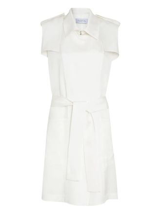 Gloria Coelho belted coat - White