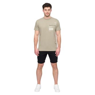 Duck and Cover Heren Moreshore Chino Korte Broek (Zwart)