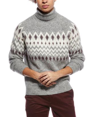 Brunello Cucinelli Alpaca & Wool-Blend Turtleneck Sweater