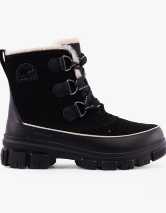 Sorel Womens Sorel TORINO V Womens Winter Boots Black - Size: 5