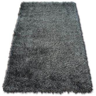 RugsX Alfombra Love Shaggy Modelo 93600 Negro Black 60x110 Cm