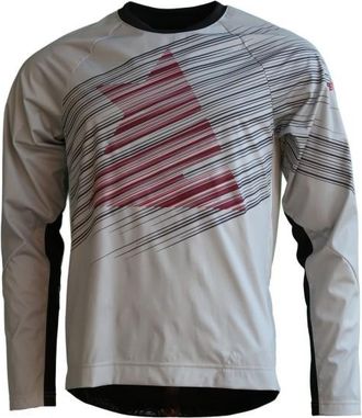 Zimtstern Protechzonez Shirt L/S Velotrikot f&uuml;r Herren | grau
