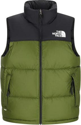 The North Face 1996 Retro Nuptse Vest - Heren - Bodywarmers - Groen - M - Leer - Fitness