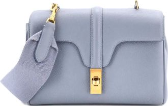 Celine Soft 16 Bag Grainy Calfskin Teen shoulder bag - Blauw