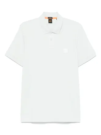 BOSS cotton polo shirt - men - Cotton/Elastane - S - Blue