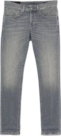 Dondup George Skinny Jeans - Heren - Slim Fit Jeans - Grijs - W29 - Katoen - Jeans