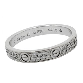 Cartier White Gold (18K) Band Ring (Pre-Owned)