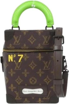 Louis Vuitton Pre-owned Mini Handtas - unisex - Vintage Mini Tas - Bruin - ONE Size - Vintage
