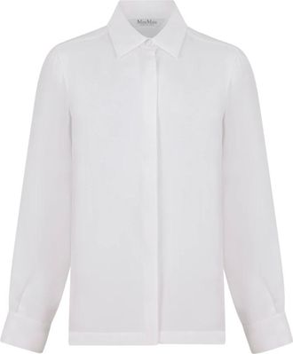 Max Mara Mujer, Blusas y Camisas, Blanco, Talla: 2XS