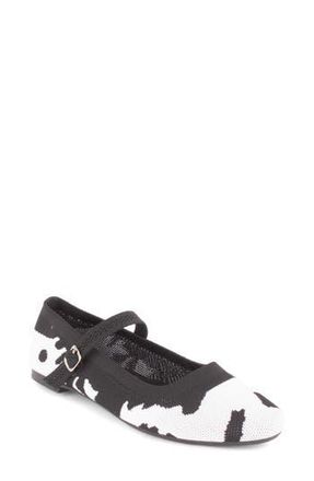 Elie Tahari Amalfi Mary Jane in Black Pony Print at Nordstrom Rack, Size 8.5