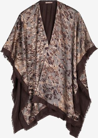Gaynor Wendbare Umhangstola mit Fantasiemuster Natura