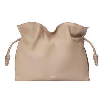 Loewe (WMNS) Loewe Large Flamenco Clutch Sand A411FL1X18-2150