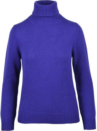 KANGRA Maglione Collo Alto - Dames - Coltruien - Paars - XS - Wol - Truien & Vesten