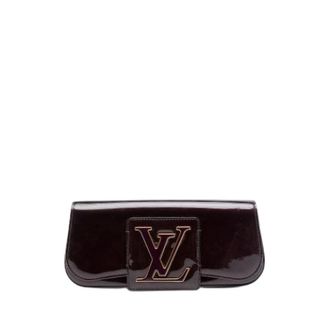 Louis Vuitton Pre-owned Sobe Clutch - Dames - Pre-owned - Paars - Maat: ONE Size Zijde