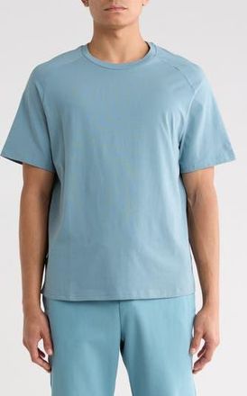 Original Penguin Short Raglan Sleeve T-Shirt in Smoke Blue at Nordstrom Rack, Size Xx-Large