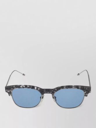 Thom Browne sunglasses metal frame tortoiseshell design